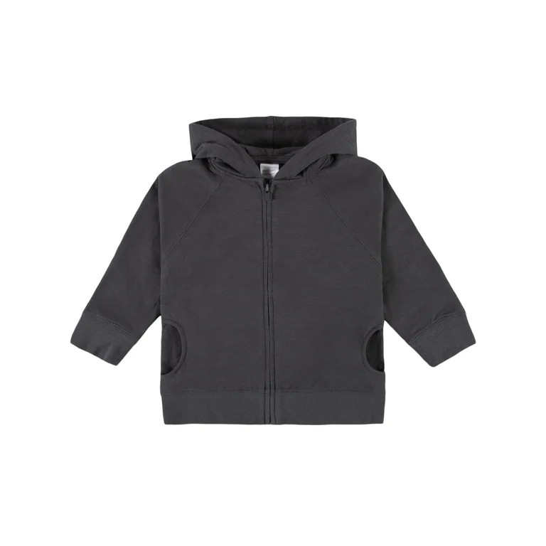Modern Moments by Gerber Baby and Toddler Boy Zip-Up French Terry Hoodie, 12M-5T - Walmart.com | Walmart (US)