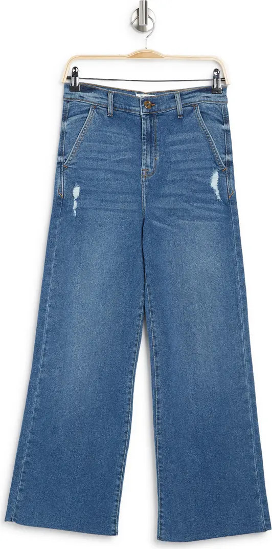 High Rise Wide Leg Denim Jeans | Nordstrom Rack