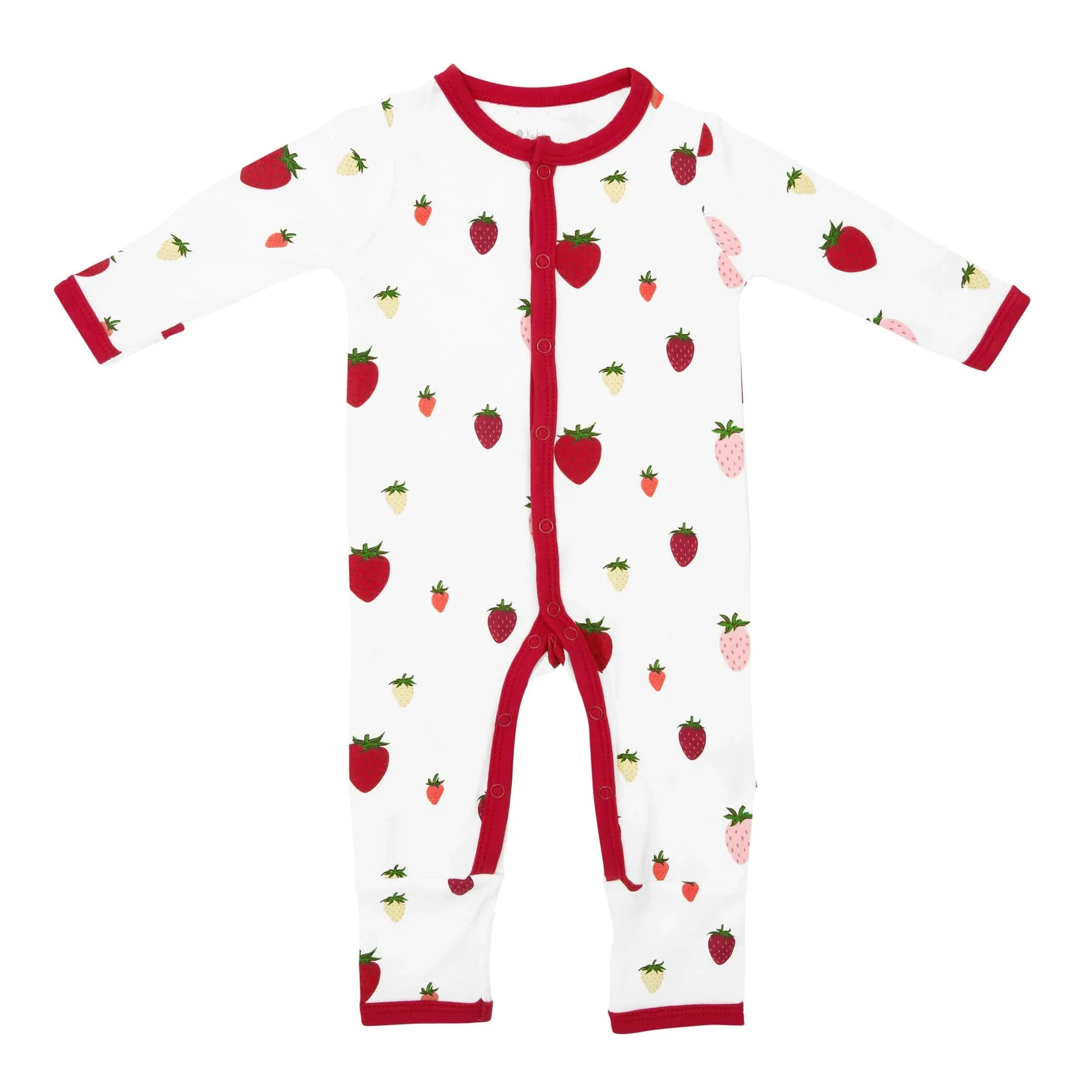 Romper in Strawberry | Kyte BABY