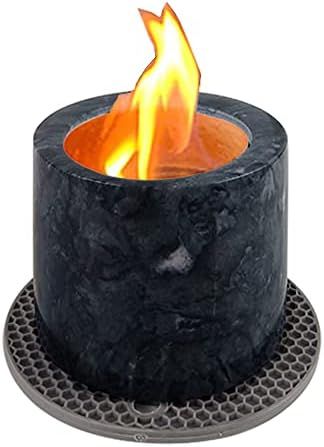 Portable Tabletop Fire Pit Mini Indoor Outdoor Table top fire Pit Bowl Rubbing Alcohol Fireplace Sma | Amazon (US)