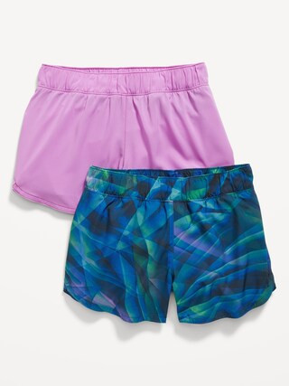 Dolphin-Hem Run Shorts for Girls | Old Navy (US)