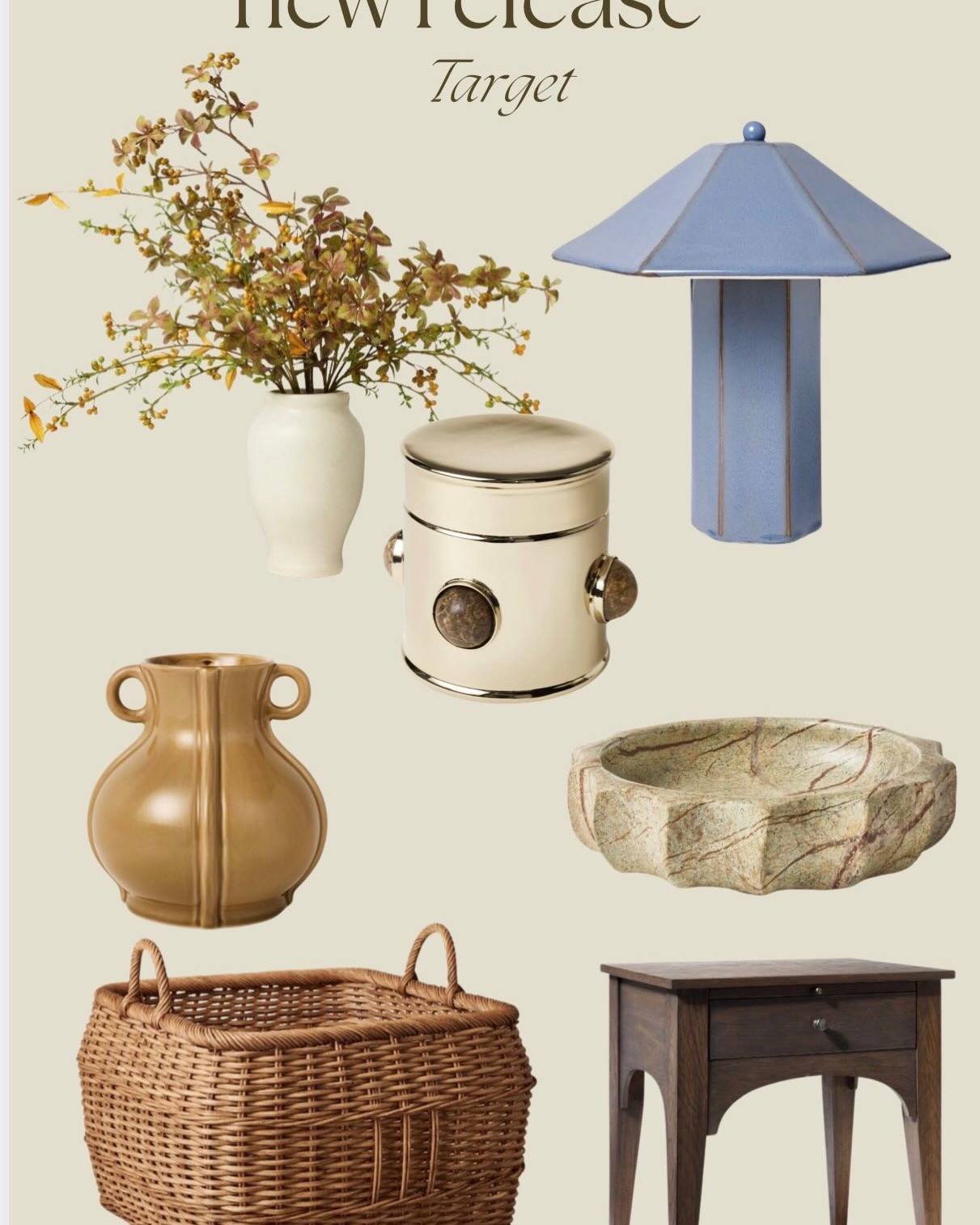 NEW at Target! 😍 The dreamiest collection of home decor!!! Type “NEW” to grab all of your favorites!!!🤎 LOVE how timeless and gorgeous these feel! #homedecor #targetdecor #affordablehome