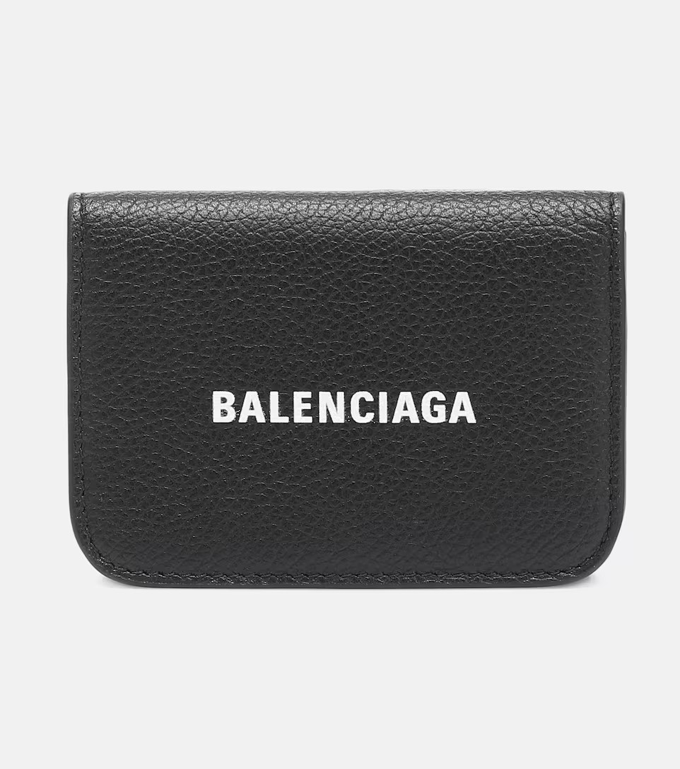 Logo leather wallet | Mytheresa (DACH)