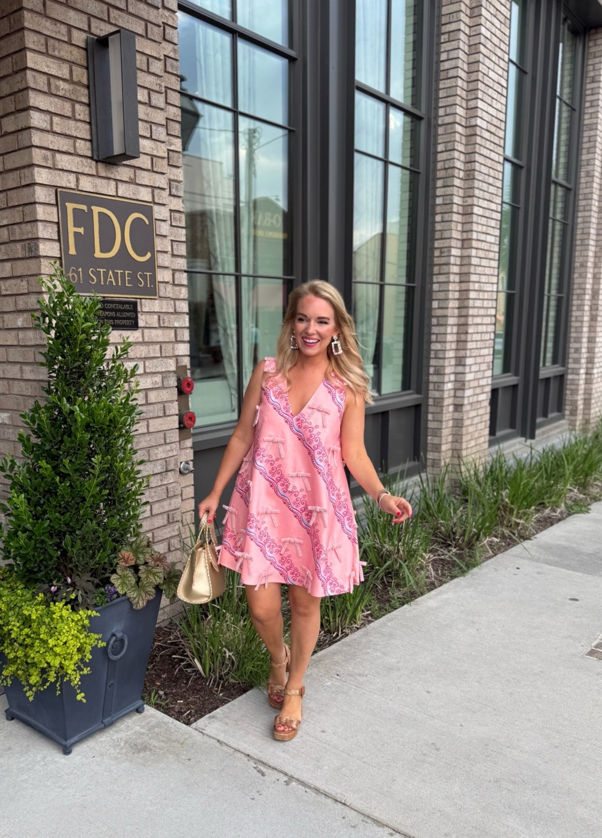 Pink dress!!