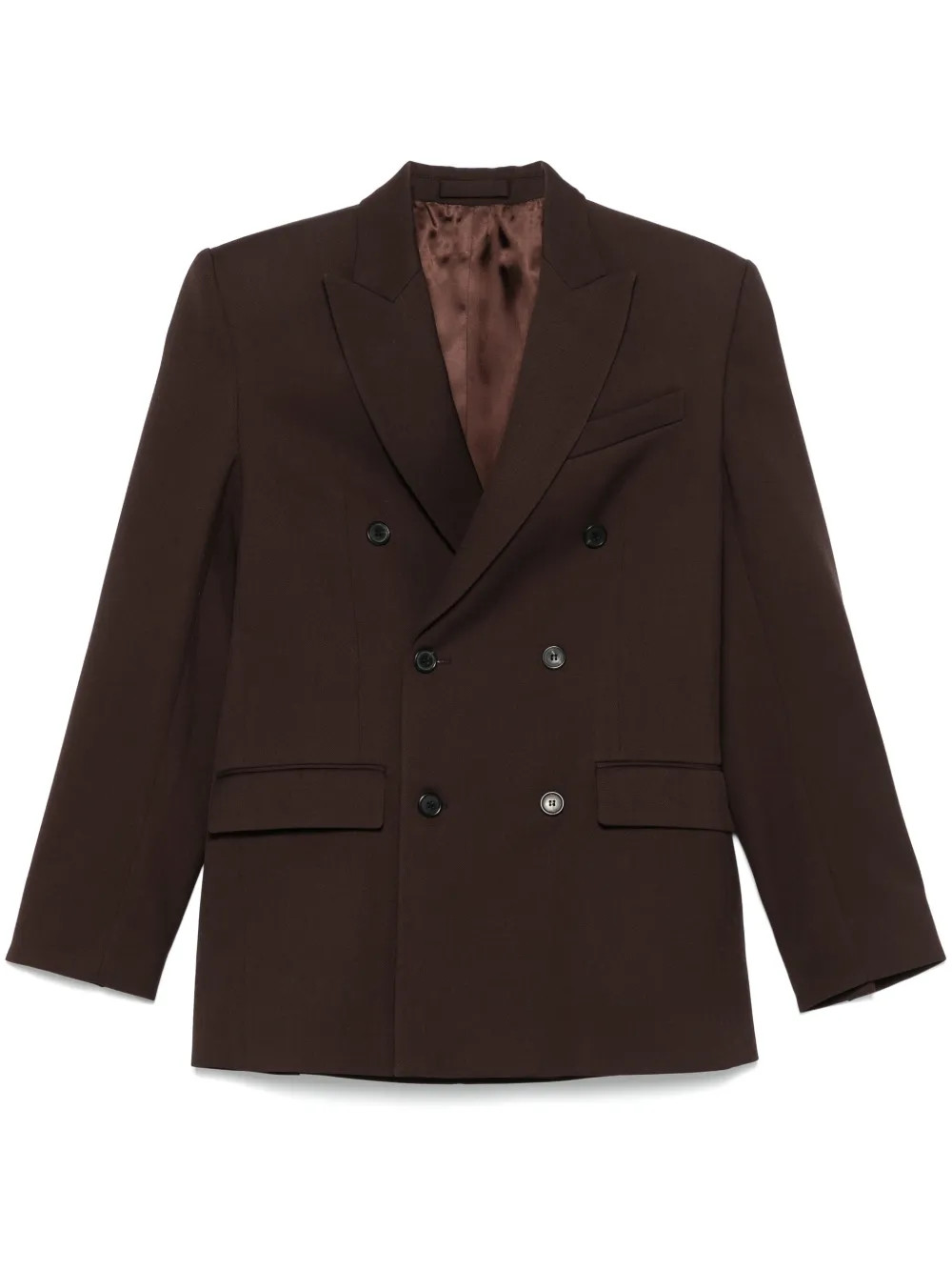 WARDROBE.NYC double-breasted Blazer | Brown | FARFETCH | Farfetch Global