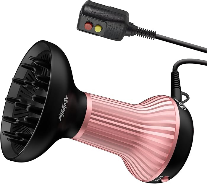 WUFAYHD Secador de pelo difusor para cabello rizado con tecnolog\u00eda de cer\u00e1mica, eleganc... | Amazon (US)
