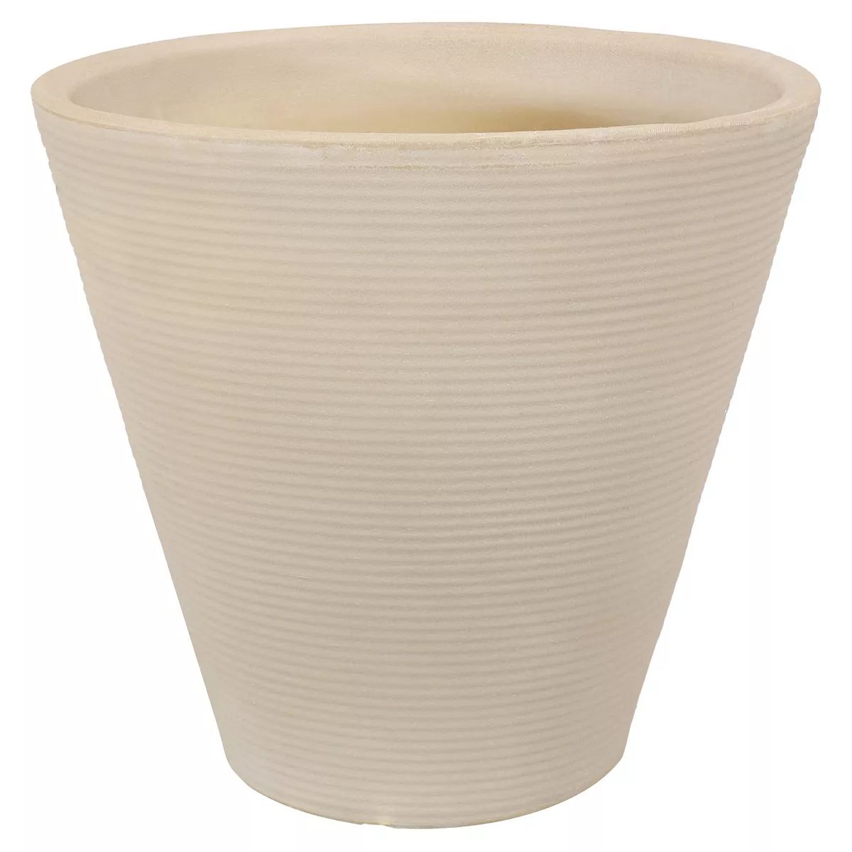 Sunnydaze 16 in Walter Polyresin Planter with UV-Resistance - Beige | Kohl's