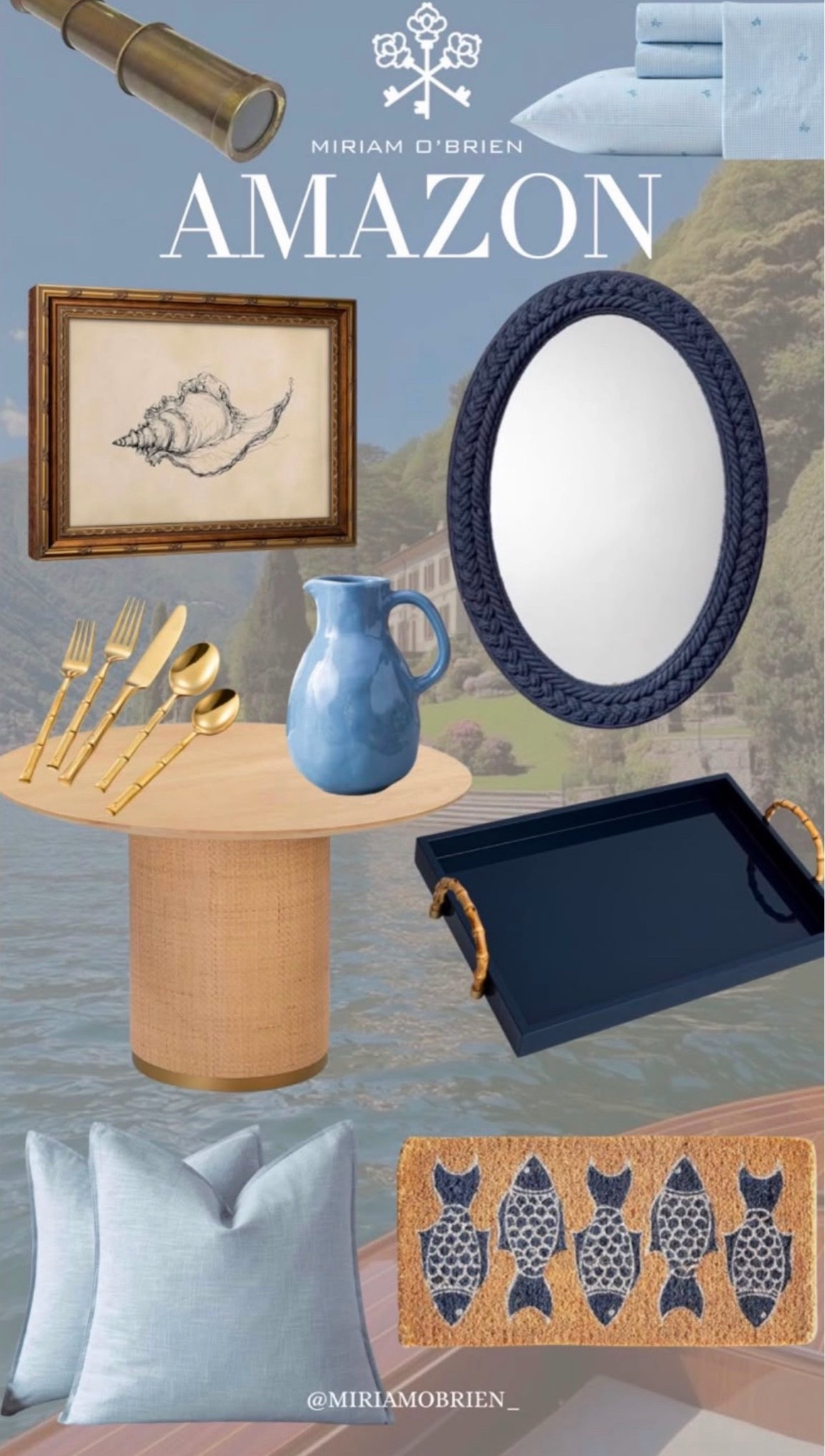 Coastal living home decor 
Follow me @miriamobrien on IG and TikTok 
#amazon#coastal living

#LTKSeasonal #LTKOver40 #LTKHome