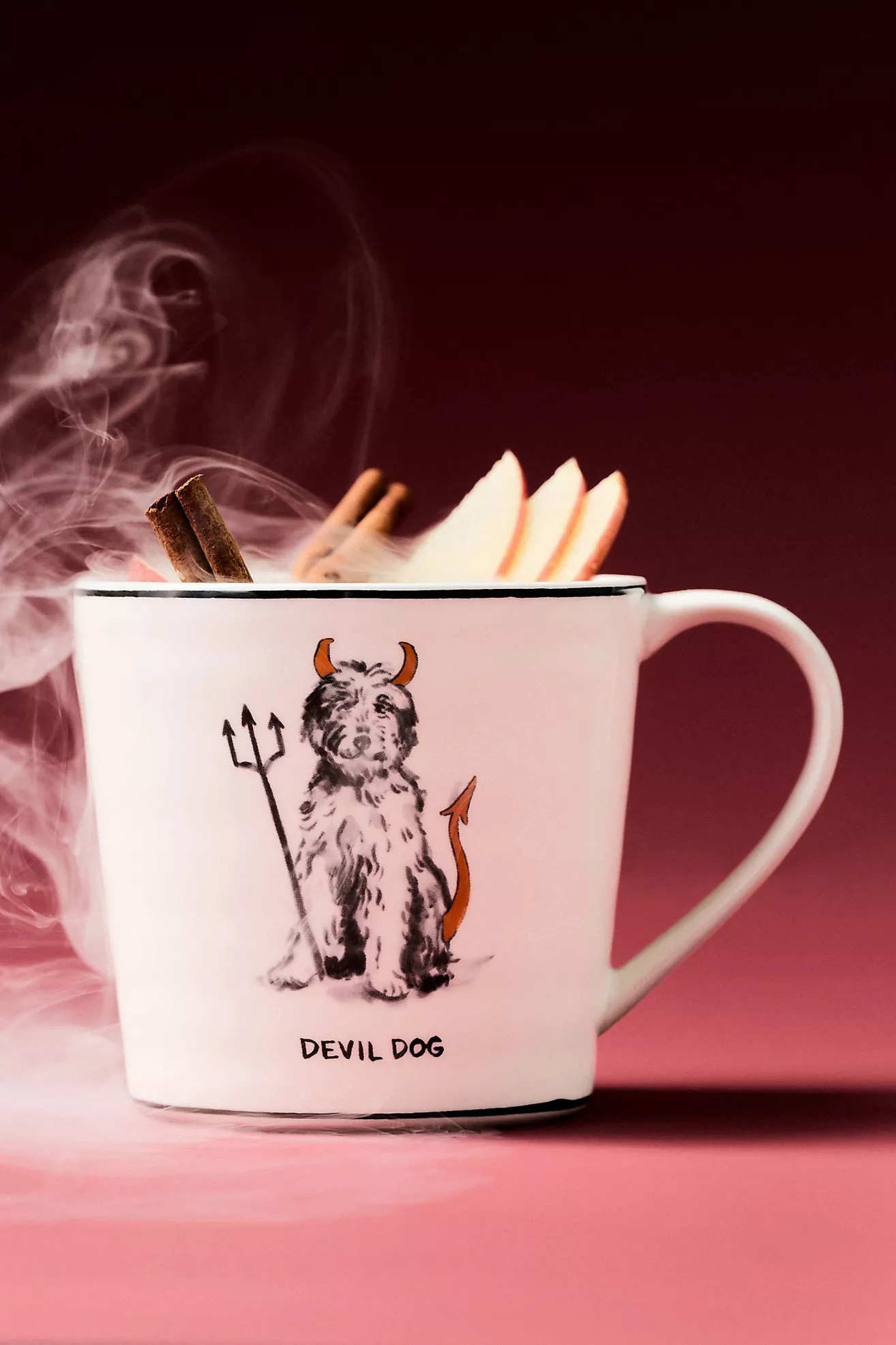 Molly Hatch Stoneware Halloween Dog Mug | Anthropologie (US)