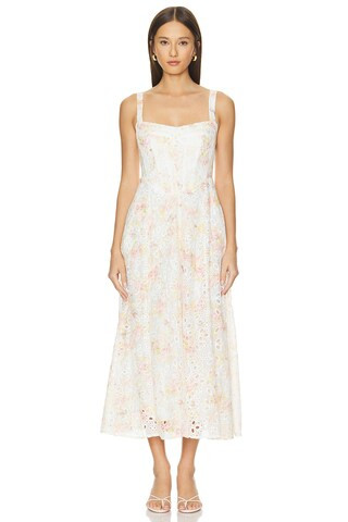 Bardot Lilah Midi Dress in Sunny Floral from Revolve.com | Revolve Clothing (Global)