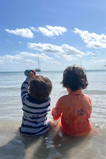Spring break fun with the boys! 

Our baby and toddler are wearing the cutest swimwear rashguard fishing shirts. We always get compliments when they’re in them too! 

Linking our favorite baby boy swimsuit and toddler boy swimsuits! 

Spring break outfit, kids swimsuits, kids sun shirts, baby sun shirt, baby boy sun shirt, toddler boy sun shirt 

#LTKswim #LTKkids #LTKbaby