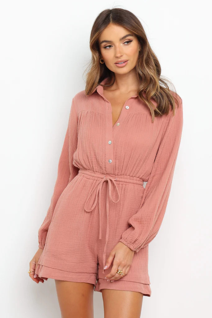 Frances Romper - Pink | Petal & Pup (US)