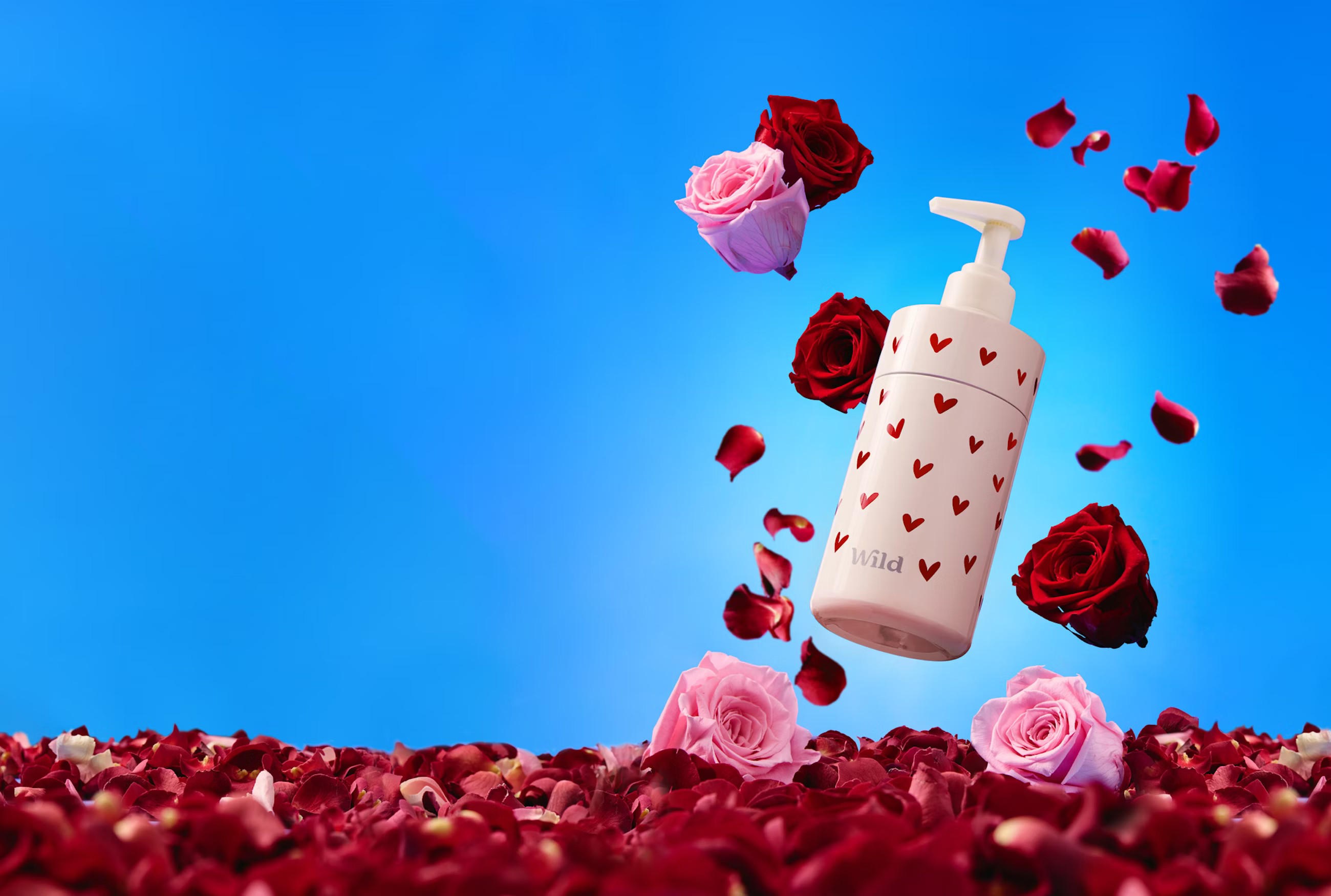 Love Heart Body Wash Case | Wild Natural Deodorant