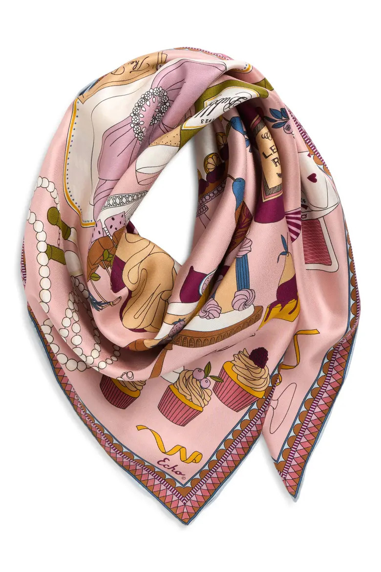 Echo The Banquet Series Square Silk Scarf (Women) | Nordstrom | Nordstrom