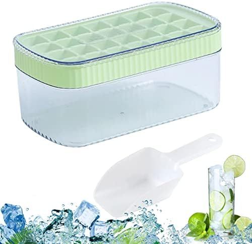 Ice Cube Tray with Lid and Storage Bin for Freezer, Ice Cube Tray ,Easy-Release 28 Nugget Ice Tra... | Amazon (US)