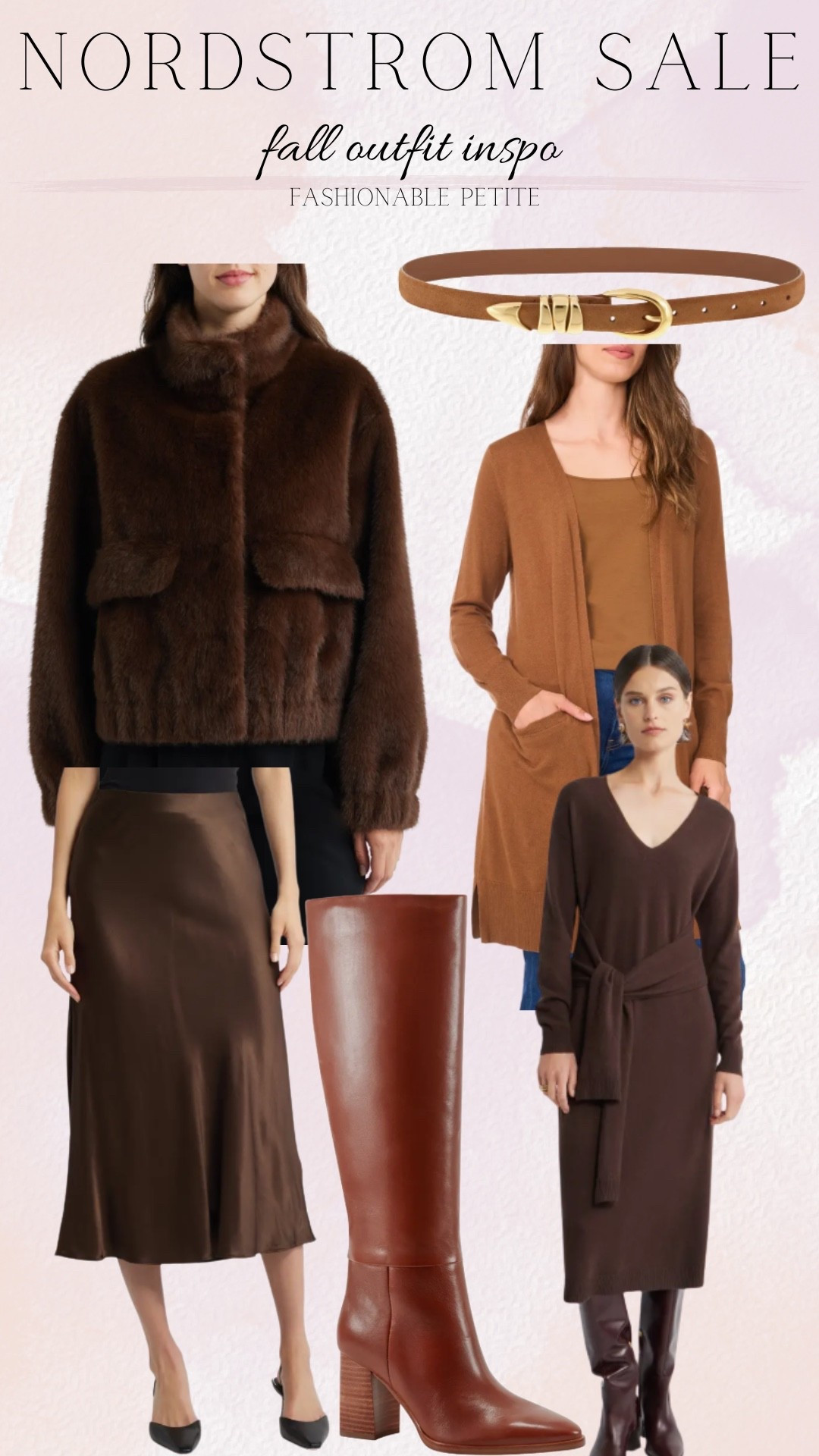 Nordstrom fall outfit favorites! I love these brown and tan colors for fall!

Fall outfit, Nordstrom sale, slip skirt, faux fur coat 

#LTKSaleAlert