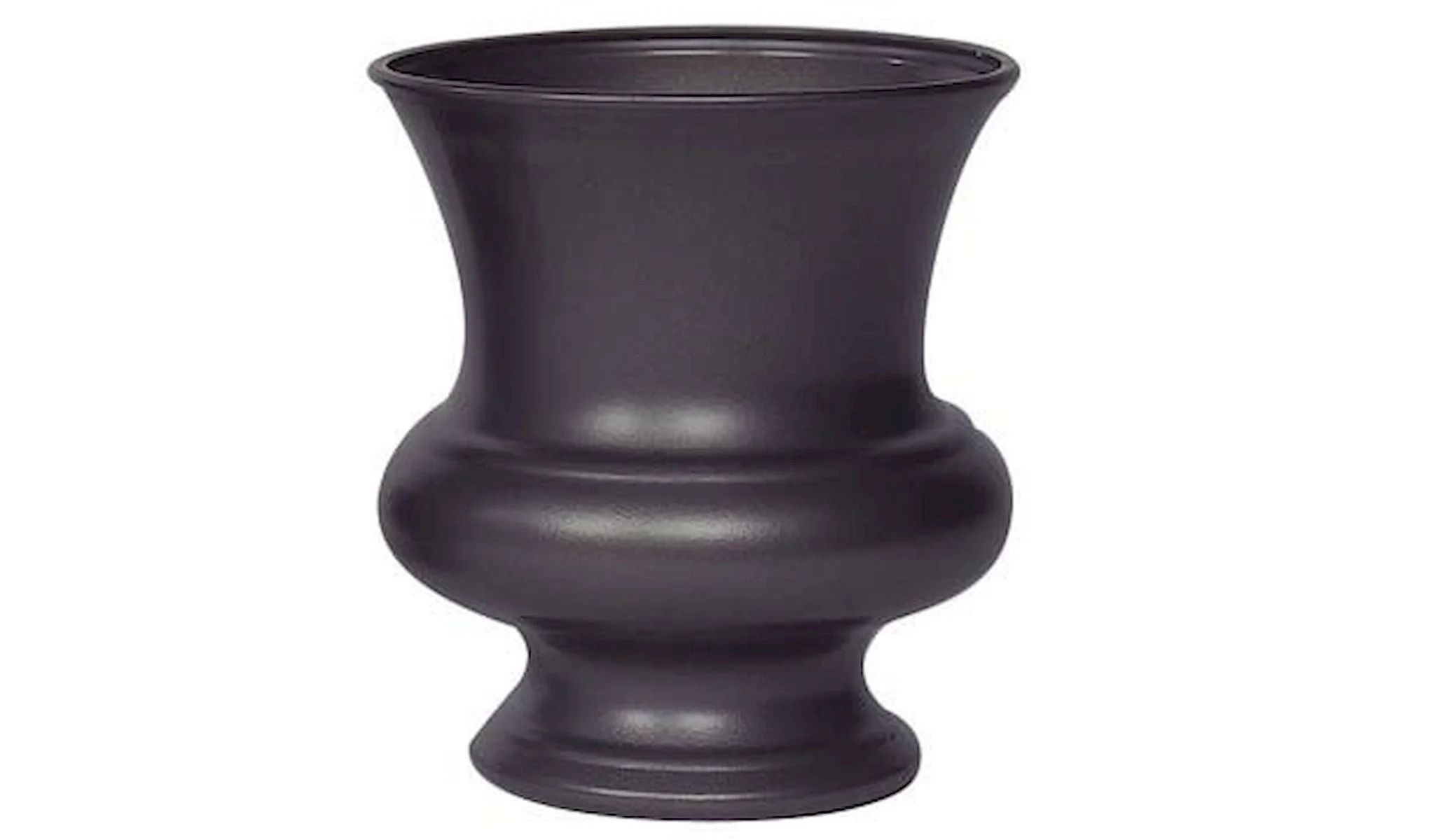 Black Plastic Urn Vase - Walmart.com | Walmart (US)