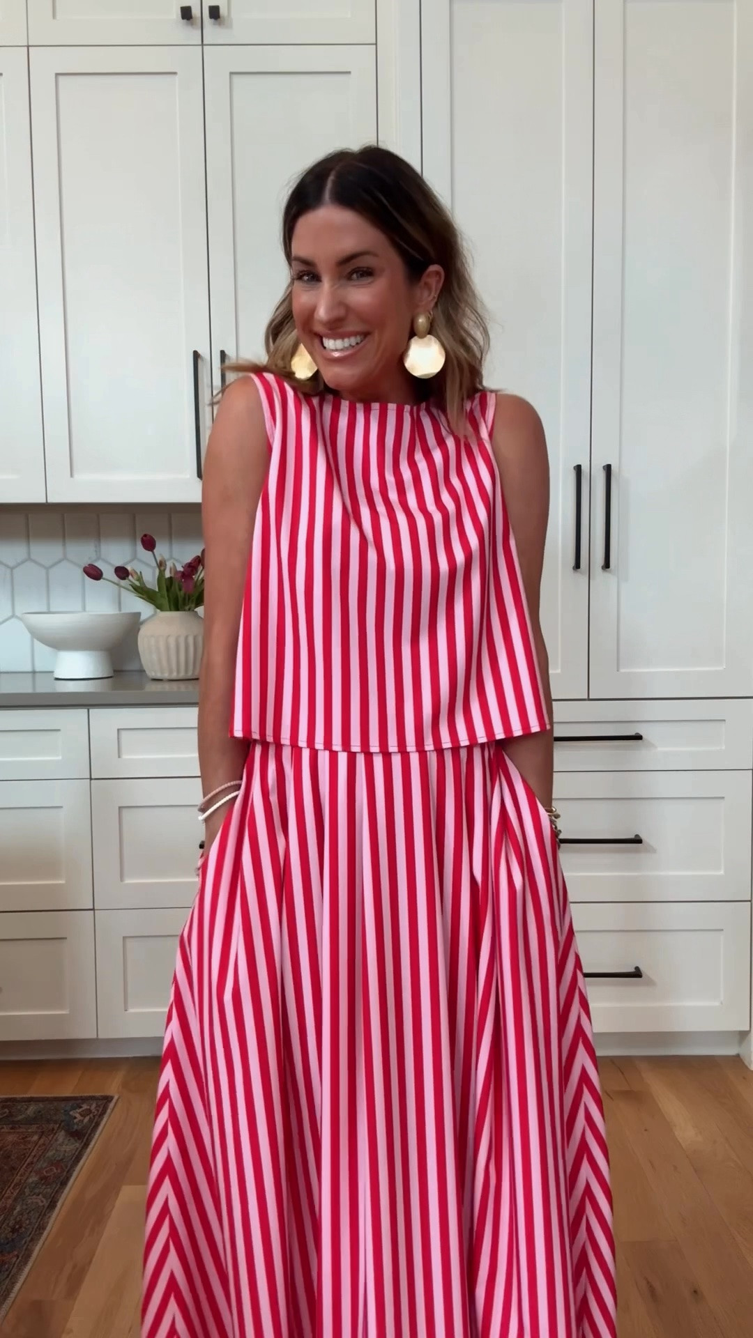 Another Amazon win! So cute for date night or vacation!😍 Wearing size small.

#LTKootd #LTKOver40 #LTKTravel