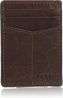 Fossil Men's Magnetic Card Case Wallet | Amazon (US)