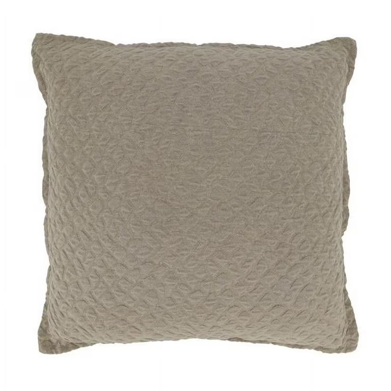 Saro Lifestyle Textured Design Poly Filled Throw Pillow | Walmart (US)