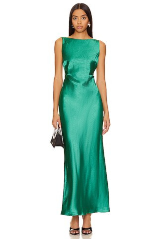 Samsara Maxi Dress in Emerald Winter Wedding Guest Dress Winter Wedding Guest Dresses Winter 2025 | Revolve Clothing (Global)