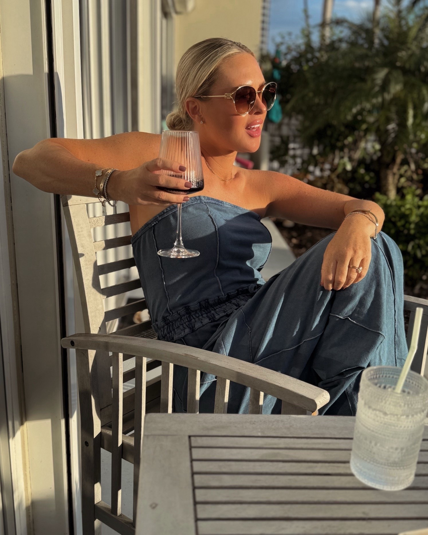 Jumpsuit wearing small.
I love this one. It stays here and I always grab for it! Stays up too! 

Vacation outfit. Resort wear. Travel  

#LTKTravel #LTKSeasonal #LTKActive