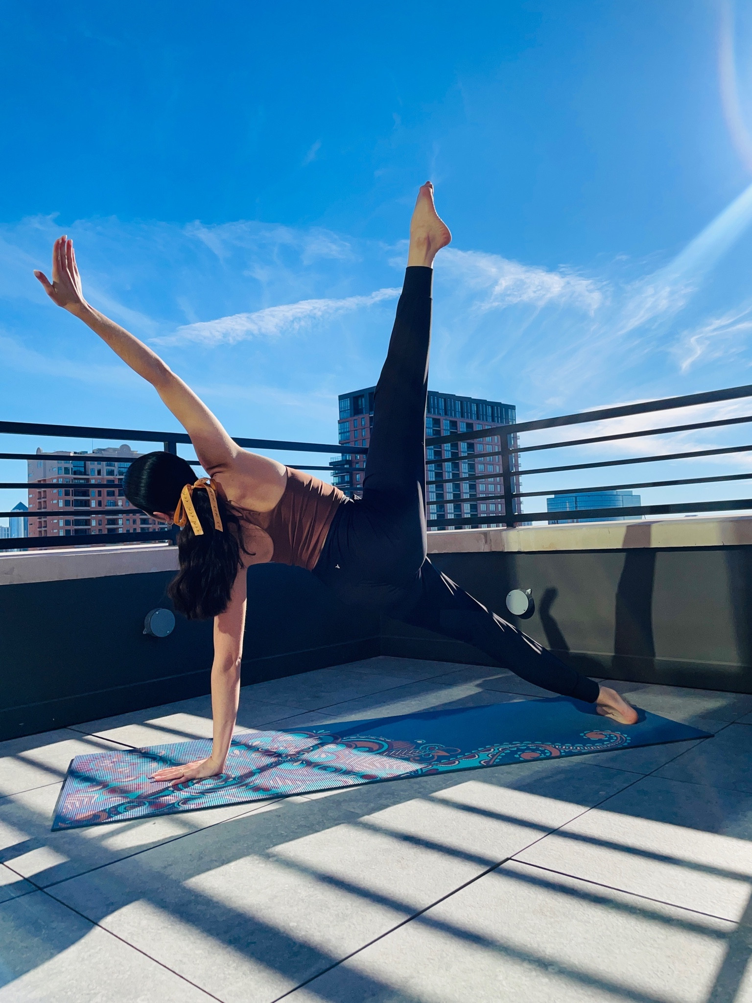 Yoga Outfit & Mat! I love practicing in these joggers on days I don't feel like wearing something skin tight! I've also had this yoga mat for years and it still looks great!
The exact top is only available in a few sizes so I linked a similar option.🤍

#LTKfitness #LTKfindsunder50