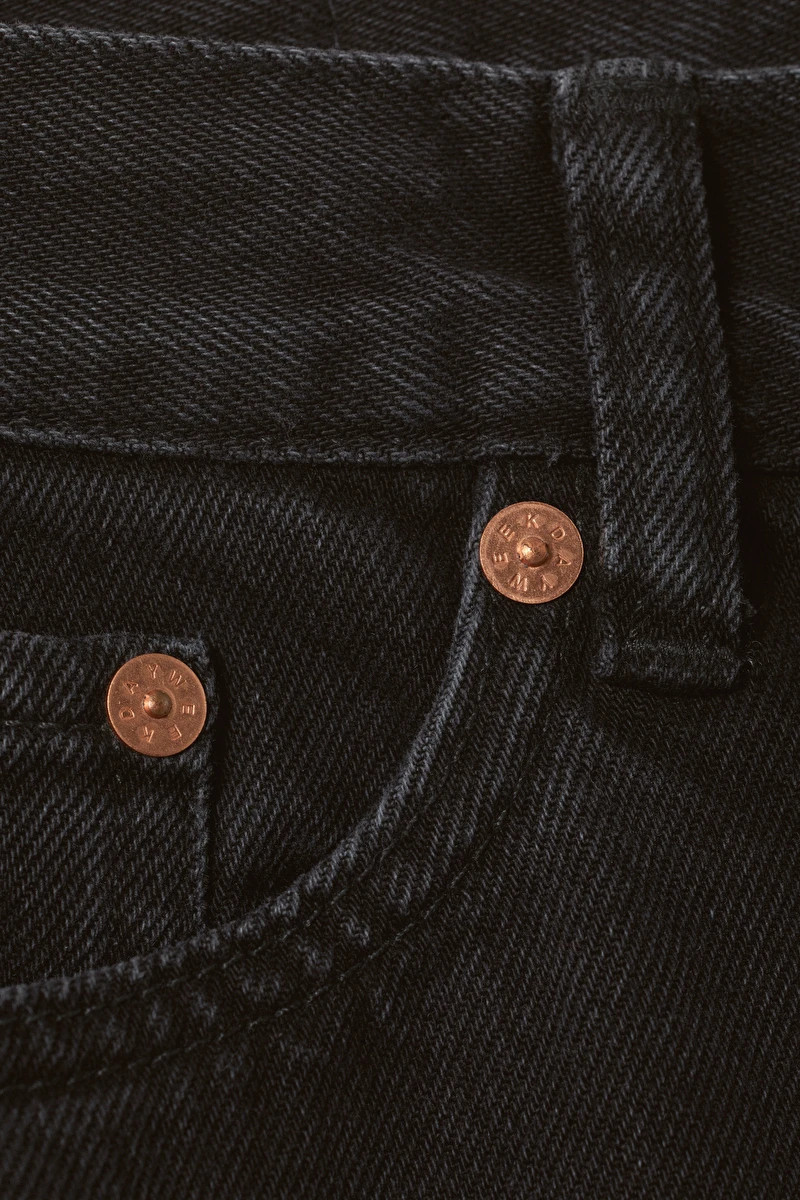 Rail Mid Loose Straight Jeans | Weekday