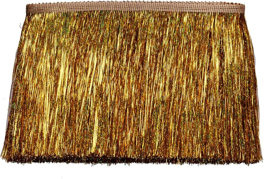 Tinsel Fringe Trim Tinsel Fringes 5 Yards 6Inch/8Inch for Clothing Accessories DIY Craft Latin St... | Amazon (US)