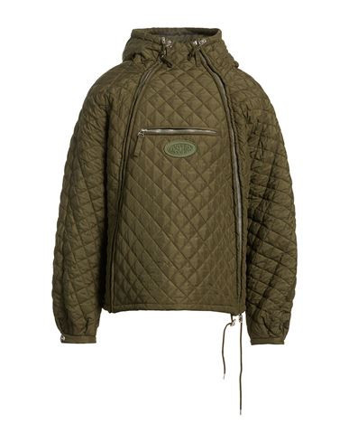 Moschino Man Jacket Military green Size 44 Polyester | YOOX (US)