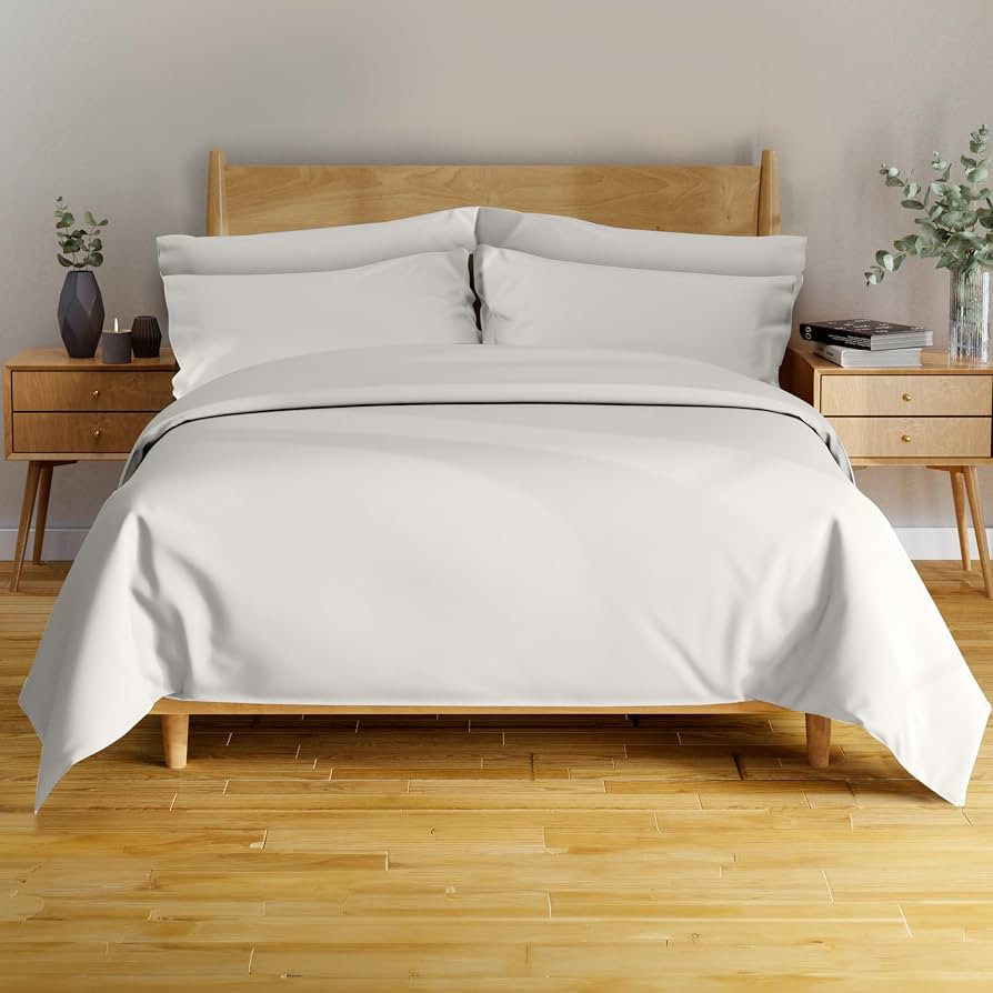 BAMPURE Luxury Series 6 Pcs King Sheet Set - 100% Viscose derived from Bamboo Sheets King Size - ... | Amazon (US)