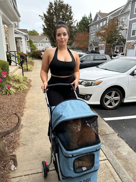 This exact stroller wasn’t available online, but linked a similar one! Bra is a medium.

#LTKfamily #LTKunder100