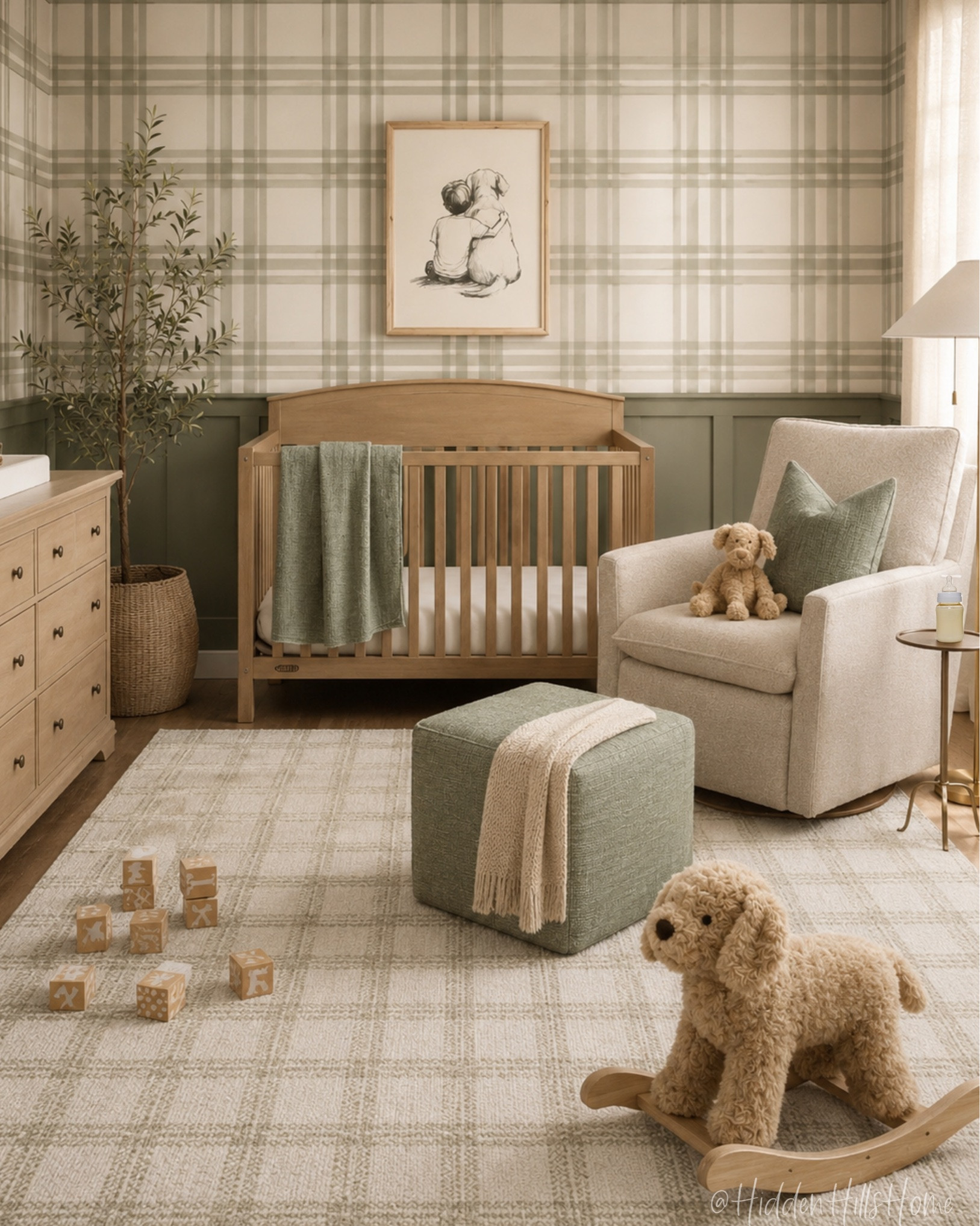 Baby boy nursery, Sage green and neutral nursery, cozy nursery decor ideas, nursery design, crib, glider

#LTKHome #LTKSaleAlert #LTKBaby