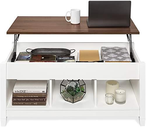 Best Choice Products Wooden Lift Top Coffee Table, Multifunctional Accent Furniture for Living Ro... | Amazon (US)
