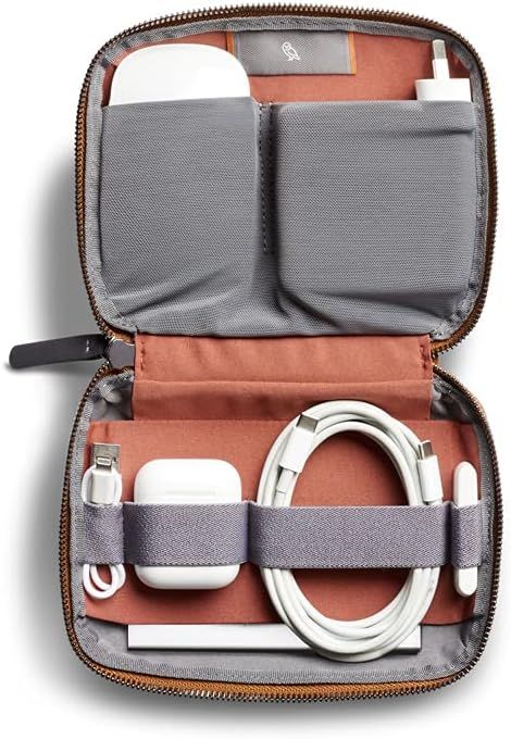 Bellroy Tech Kit Compact (Tech Accessories Organizer, Zipper Pouch) - Bronze | Amazon (US)