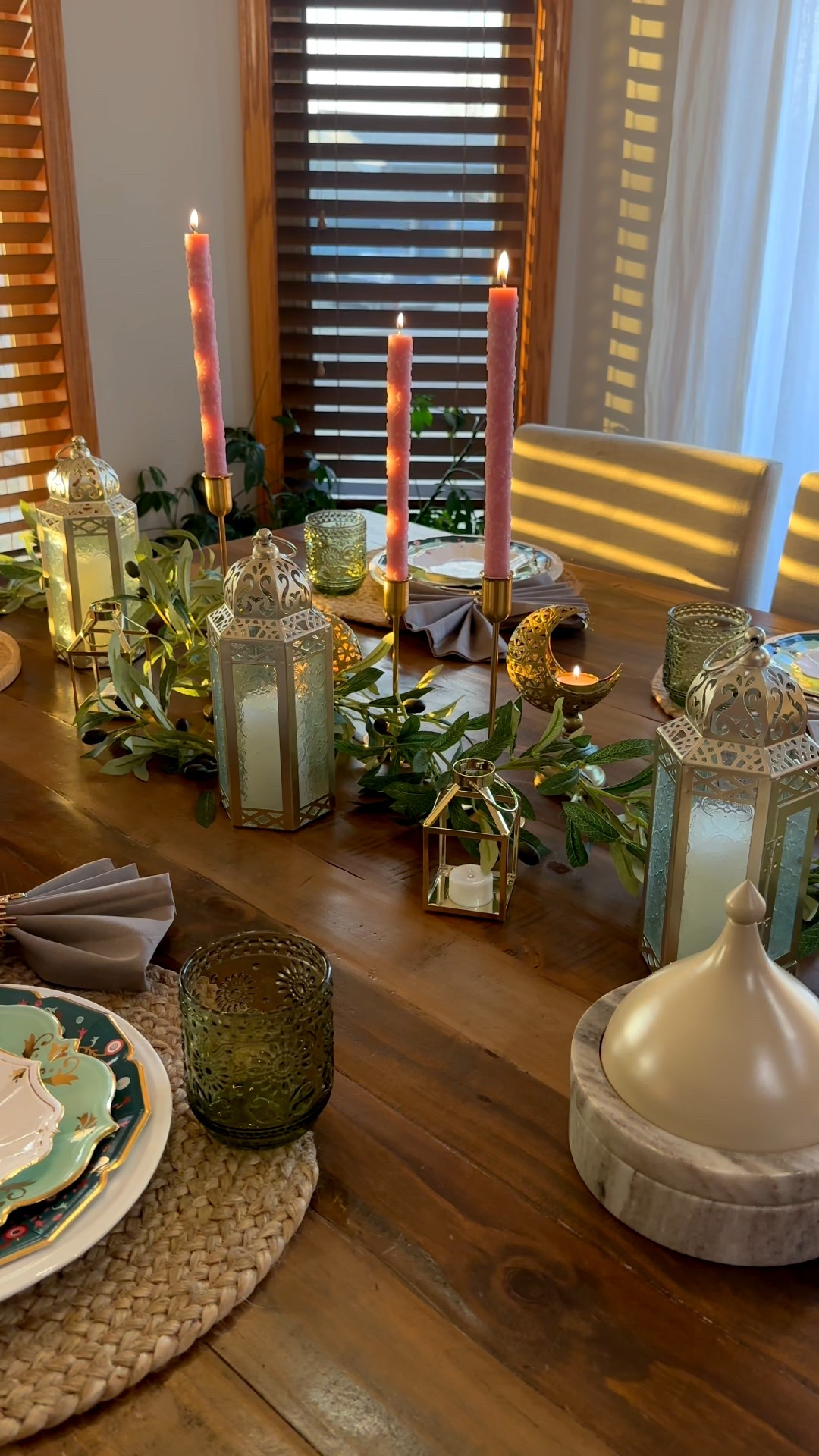 During Ramadan, gathering around the table after a long day of fasting already feels meaningful — but creating a beautiful, intentional space makes that gratitude hit even deeper. 🫶🏻

This isn’t what Ramadan is about — but it’s one small way I try to make the season feel extra special for my family.🌙

#ramadan 

#LTKHome #LTKSeasonal #LTKmomlife