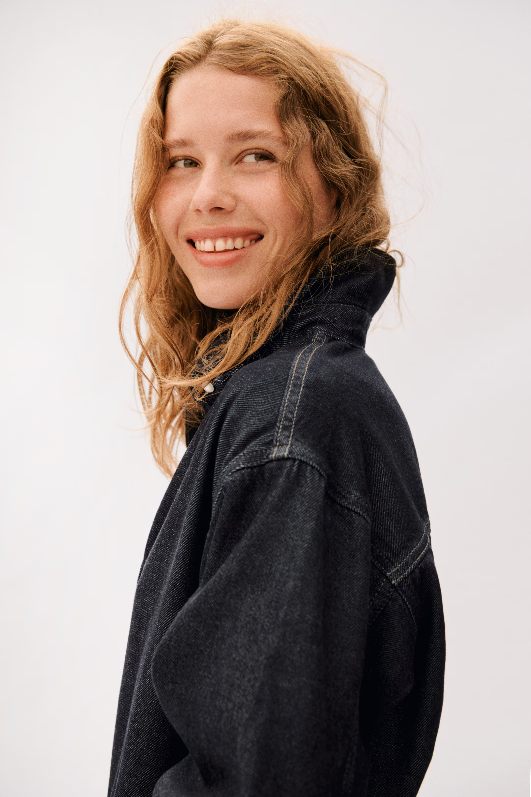 Feather Soft Denim Shirt | H&M (US + CA)