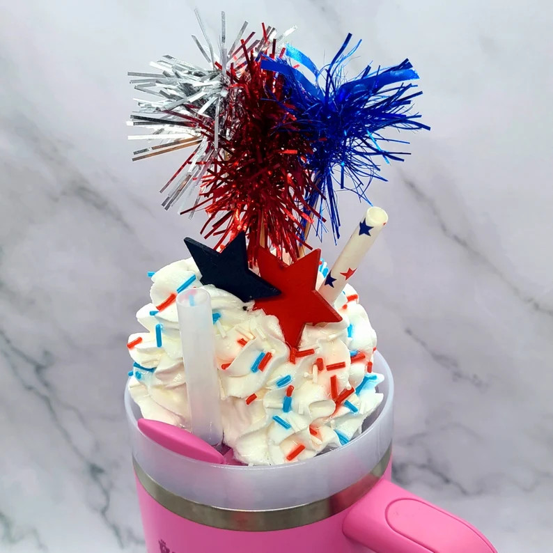 Whipped Topping Stanley Cup Accessoryunique Holiday Whipped Topping 30oz Stanley Tumbler Cup Topp... | Etsy (US)