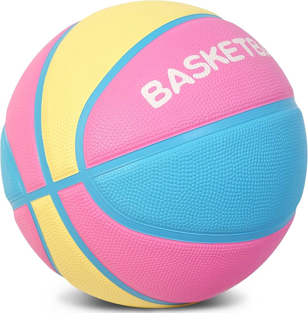 Kids Youth Adult Size 3/4/5/6/7 Basketball Thickened Rubber Outdoor Colorful 22/25.5/27.5/28.5/29... | Amazon (US)