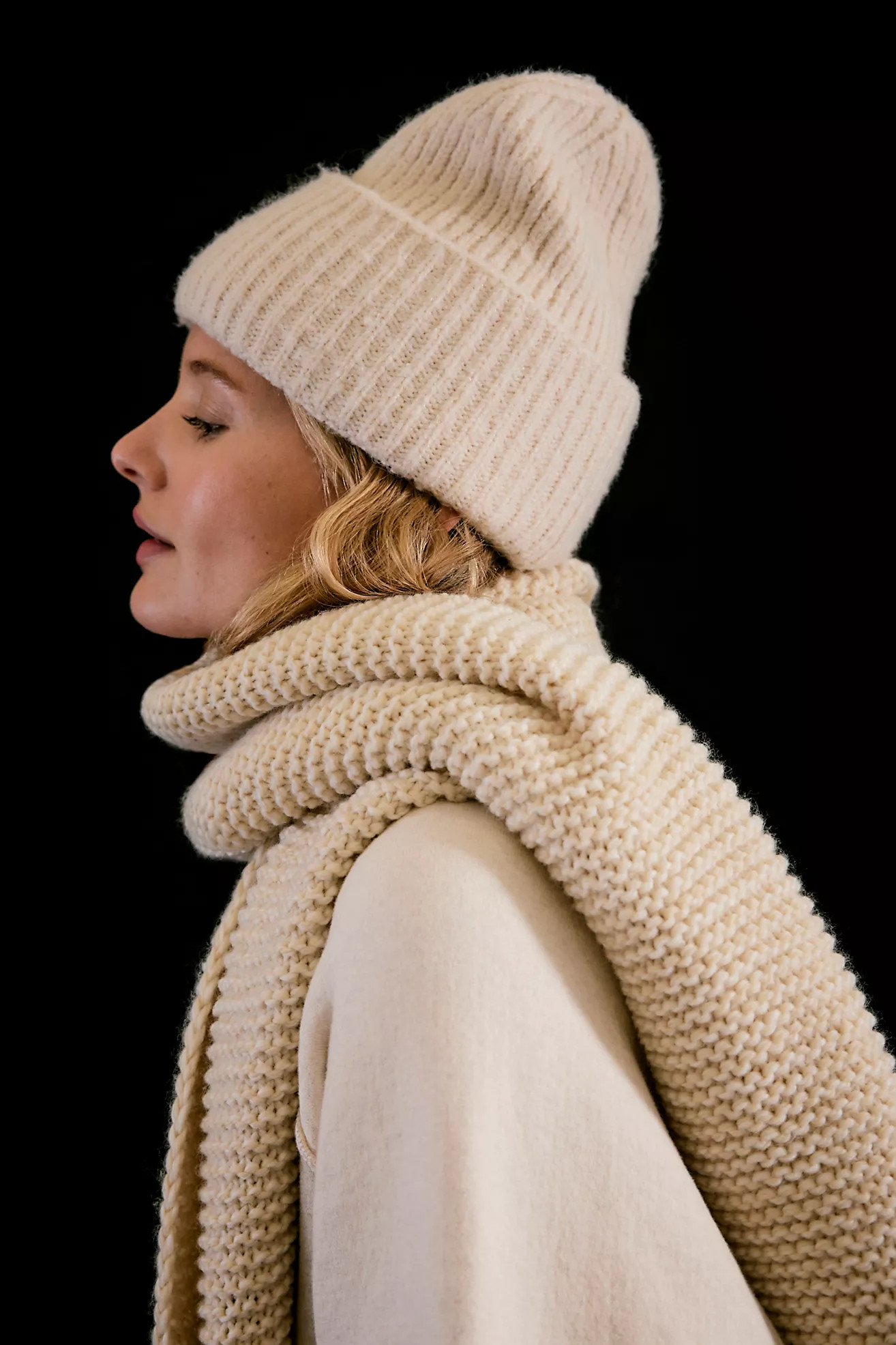 Harbor Marled Ribbed Beanie | Free People (Global - UK&FR Excluded)