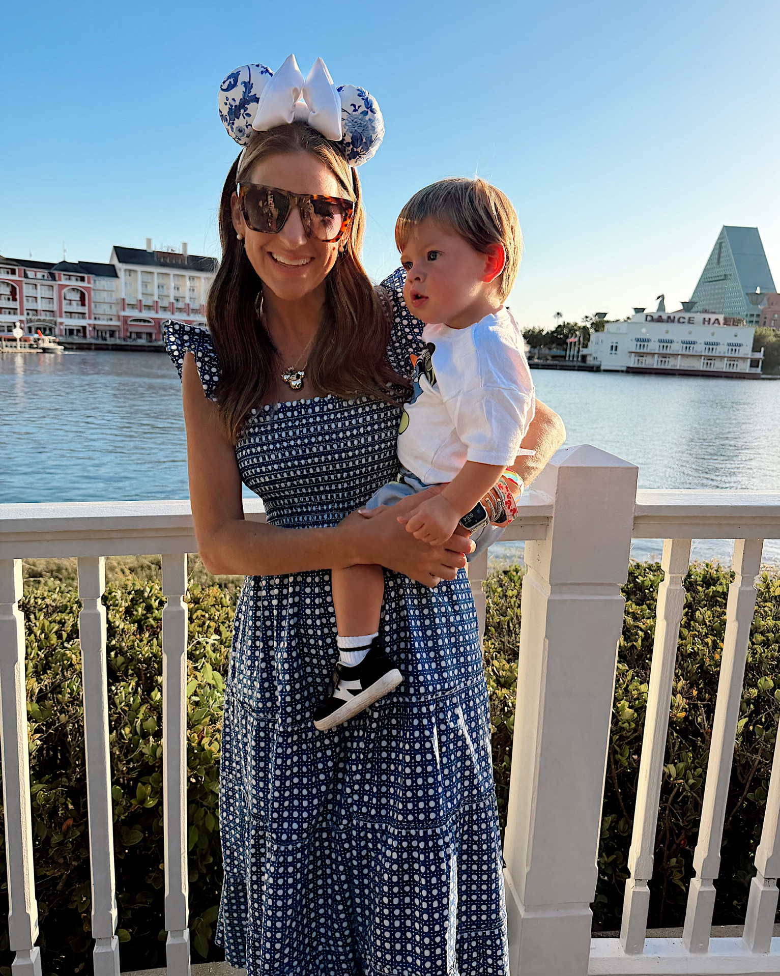 Mommy and Storm Disney resort ootds! I’m in a small Ellie nap dress, ears by Eden, sandals and accessories - fits tts. Storm’s outfit is all Amazon! 

#LTKTravel #LTKKids #LTKootd