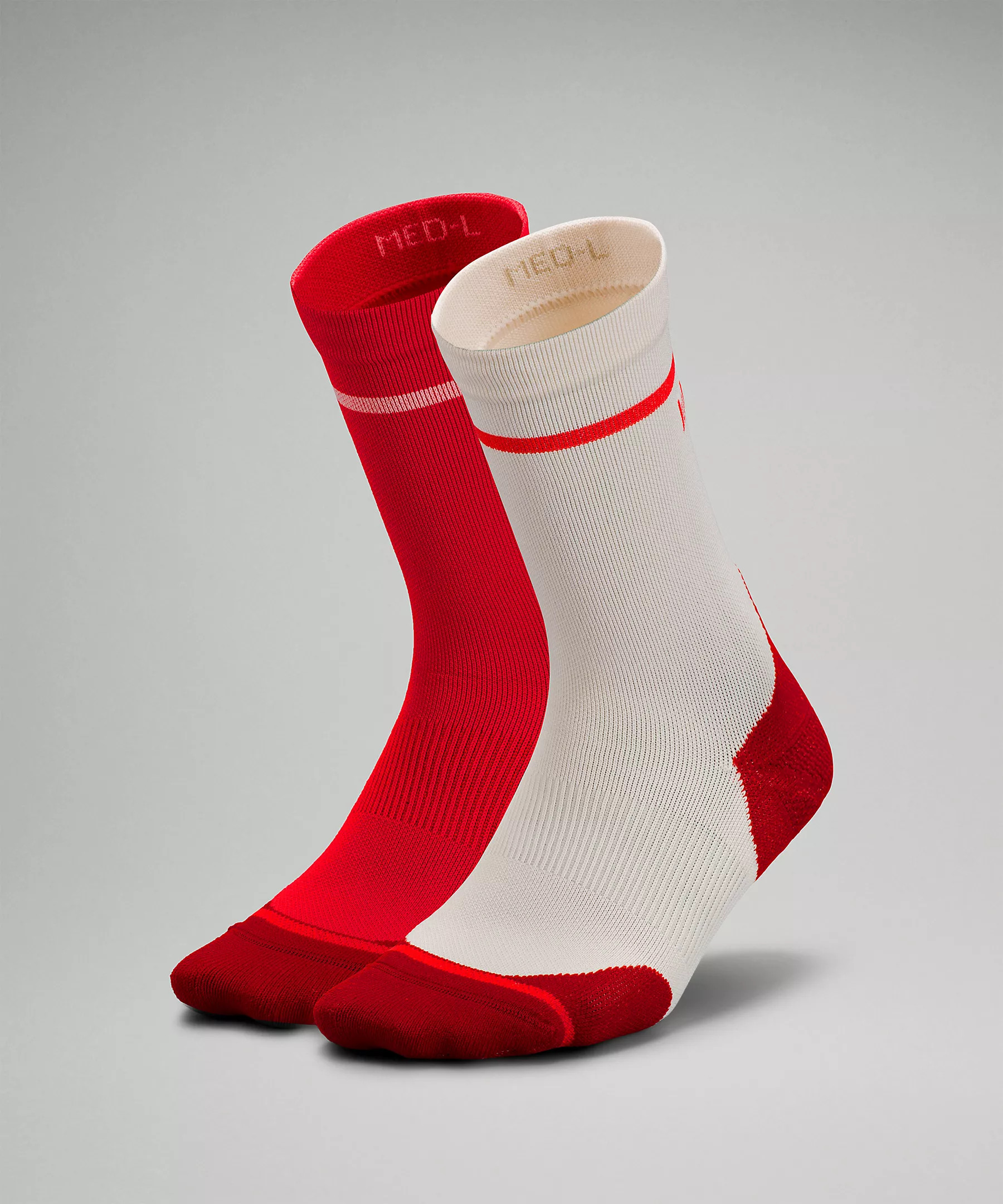 Team Canada Women's Power Stride Crew Sock 2 Pack *COC Logo | Women's Socks | lululemon | lululemon (CA)