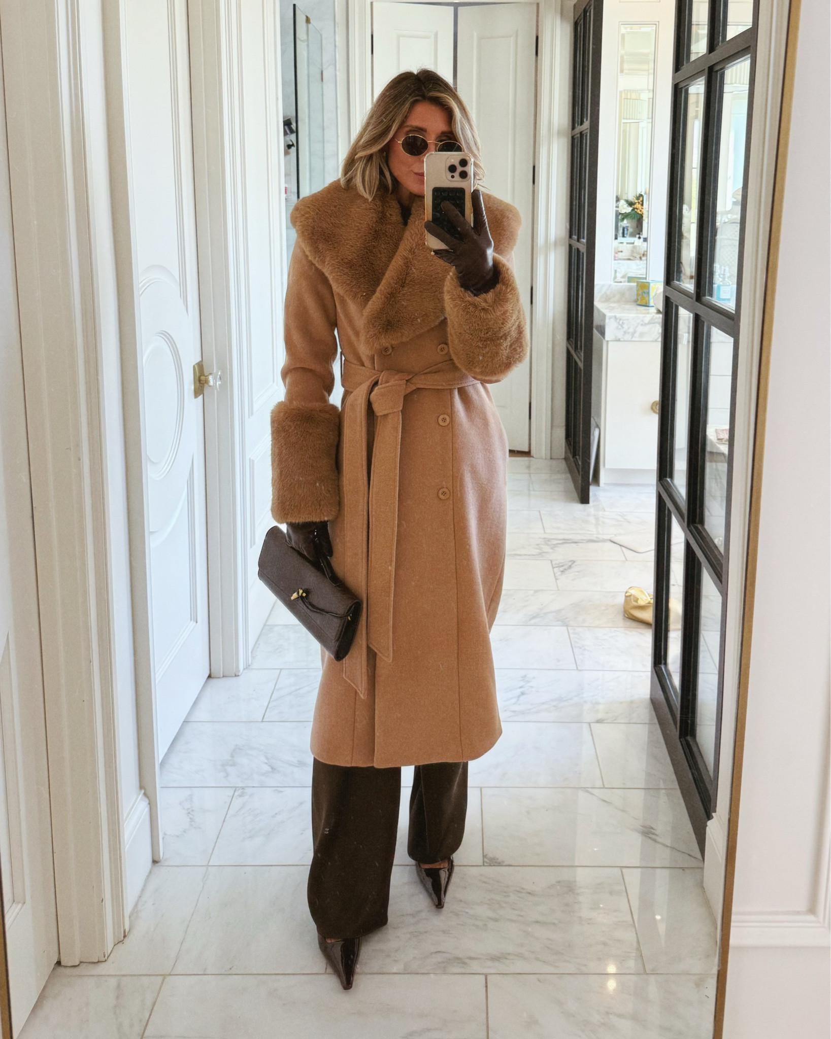 Love this statement cost. I'm wearing size small 