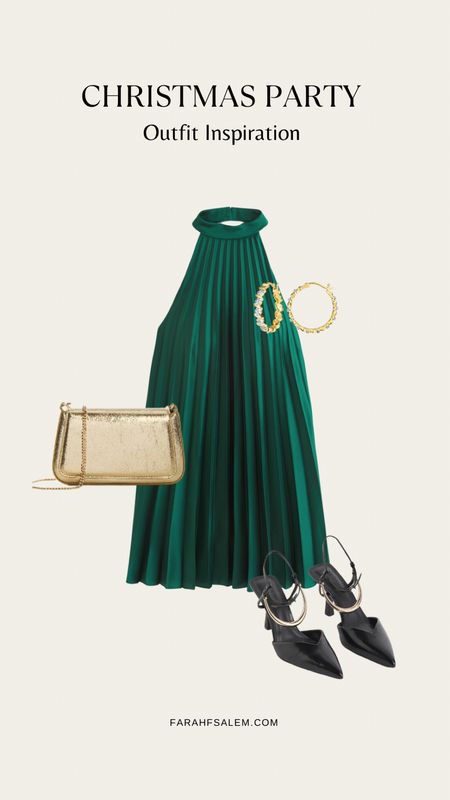 Christmas outfit idea😍 
Abercrombie dress, gold bag, black heels

#LTKSeasonal #LTKHoliday