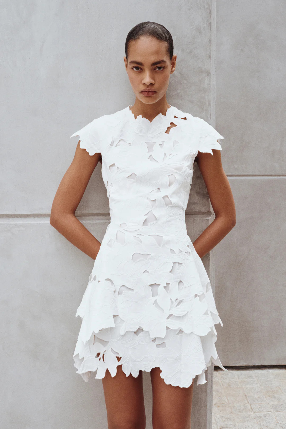 Holloway Embroidered Mini Dress | Simkhai