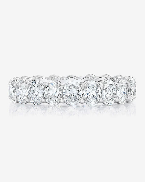 Lab Grown Oval Diamond Eternity Band | Ring Concierge
