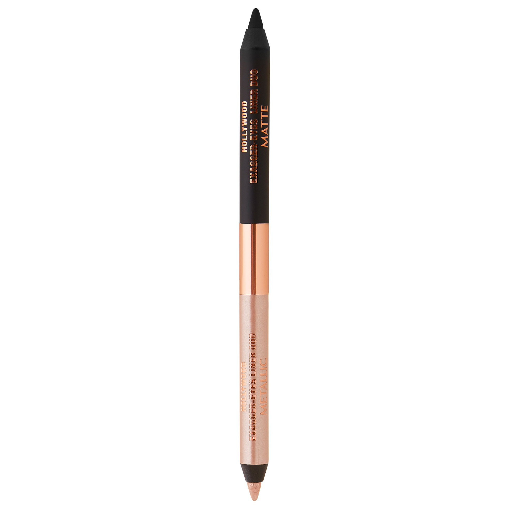 Charlotte Tilbury Matte & Metallic Double Ended Eyeliner - Eye Color Magic Collection Hollywood Exagger-eyes 0.03 oz / 1.0g | Sephora (US)