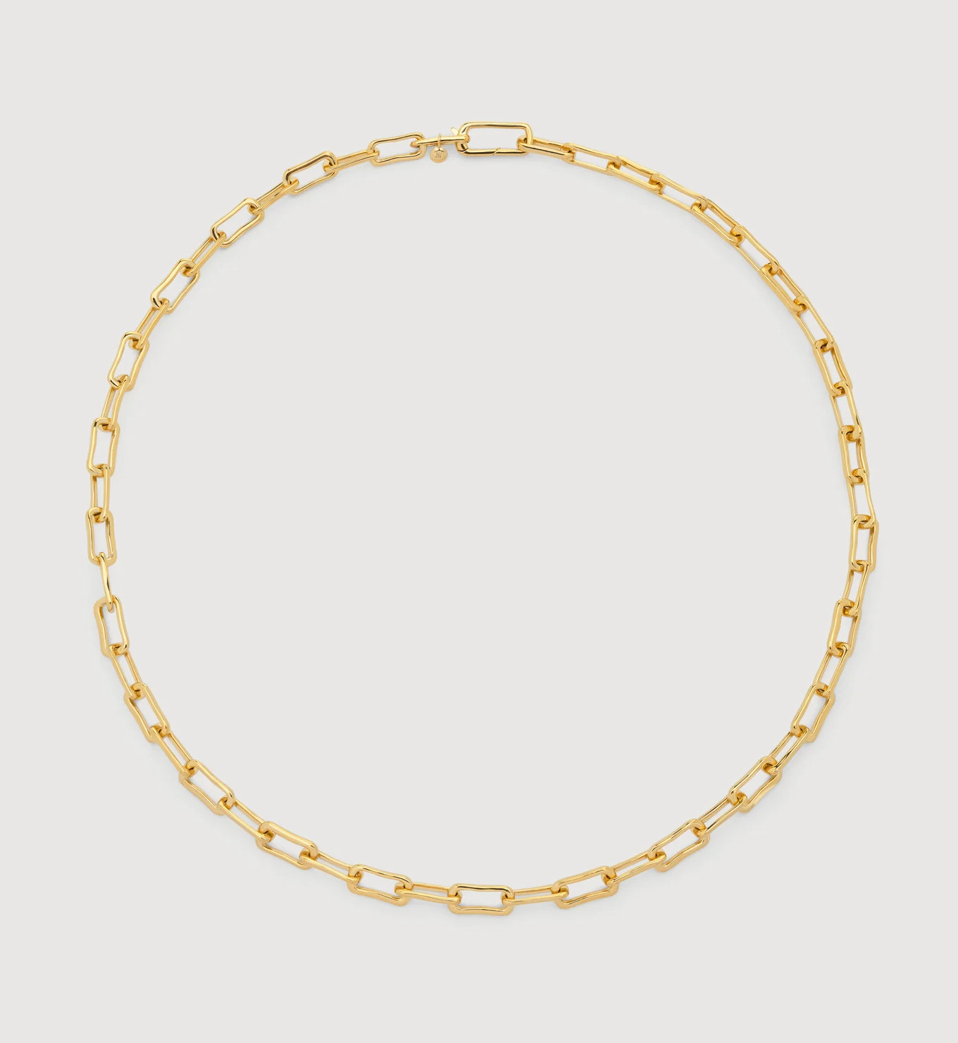 Alta Mini Chain Necklace 22' | Monica Vinader (US)