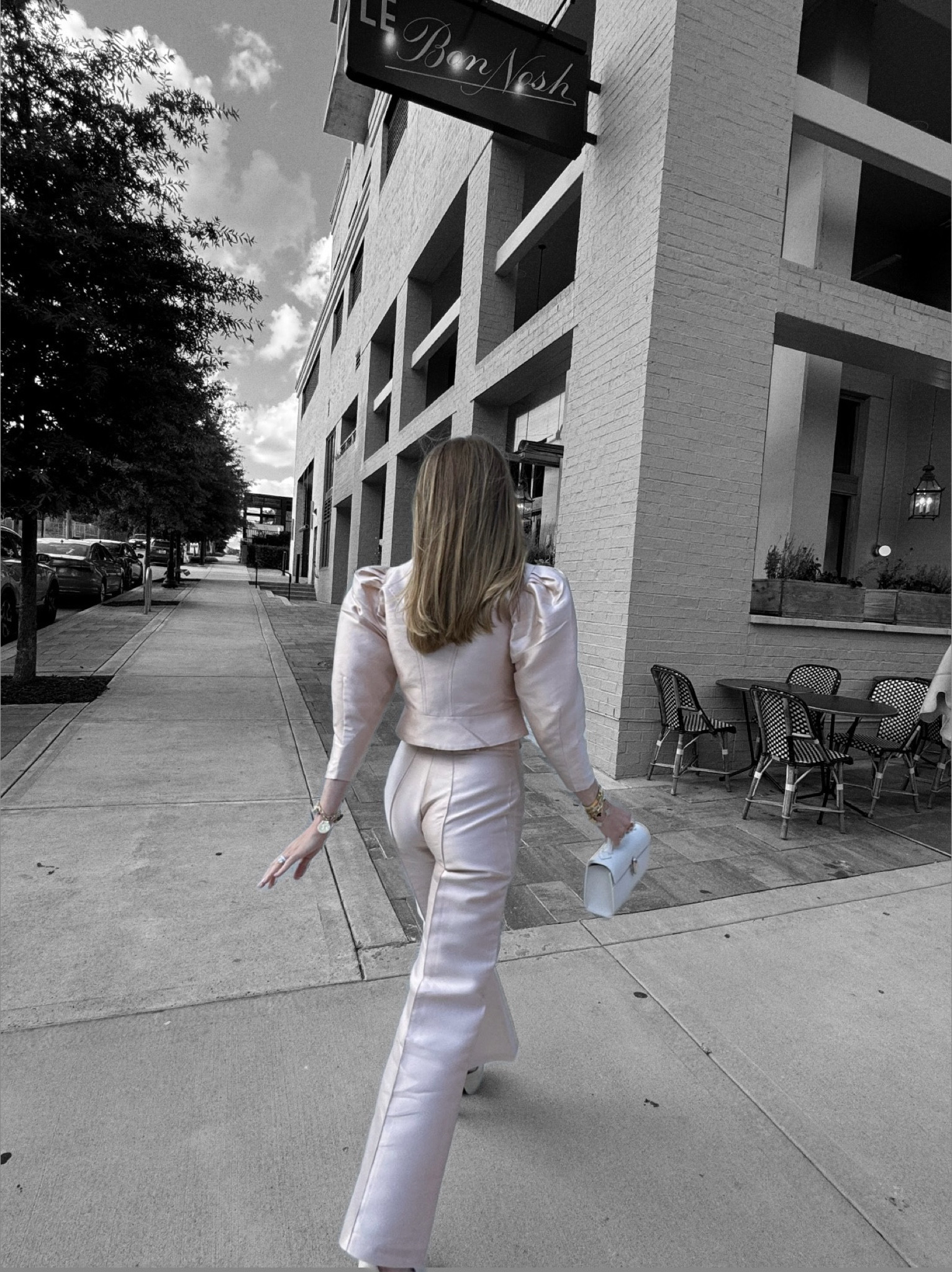 Adore this pink Destree outfit! Got so many compliments. Another Sofia Richie favorite brand. Wearing size XS and 34.