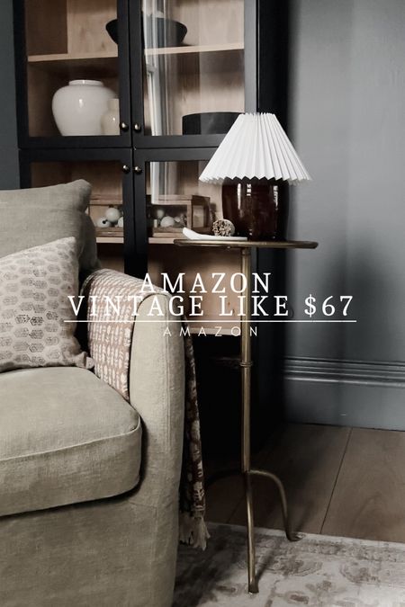 This has been out of stock for months. It’s also only $67 from Amazon Amazon, vintage like brass side table, living room furniture from Amazon.

#LTKHome #LTKSaleAlert #LTKStyleTip